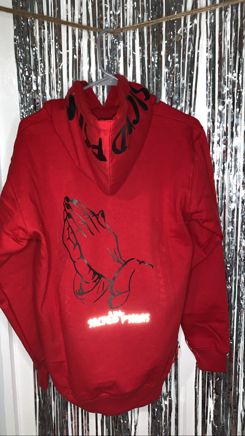 Original Red Reflective Hoodie