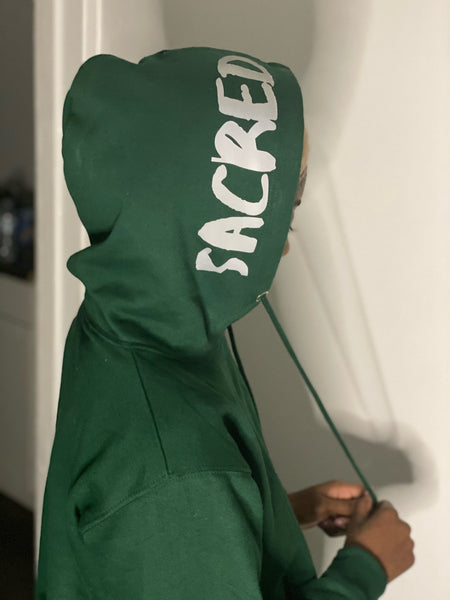 Traditional Green Reflective Hoodie